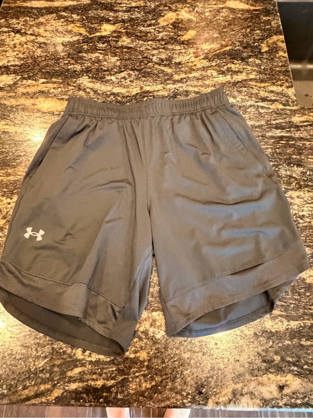 Under Armour Men's Black Performance Training Shorts Loose L